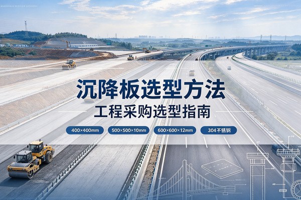 华安沉降板选择方法