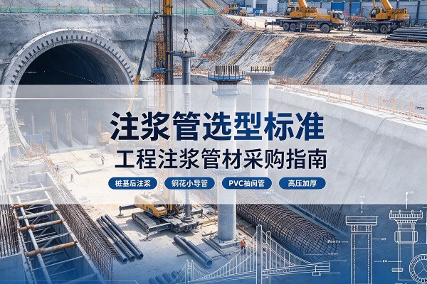 华安注浆管选型标准