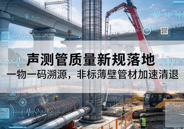 华安声测管质量新规落地，一物一码溯源，非标薄壁管材加速清退