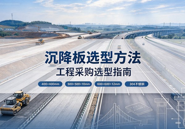 华安沉降板选择方法